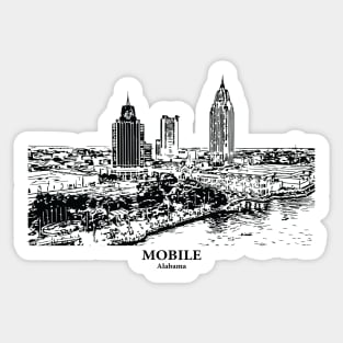 Mobile - Alabama Sticker